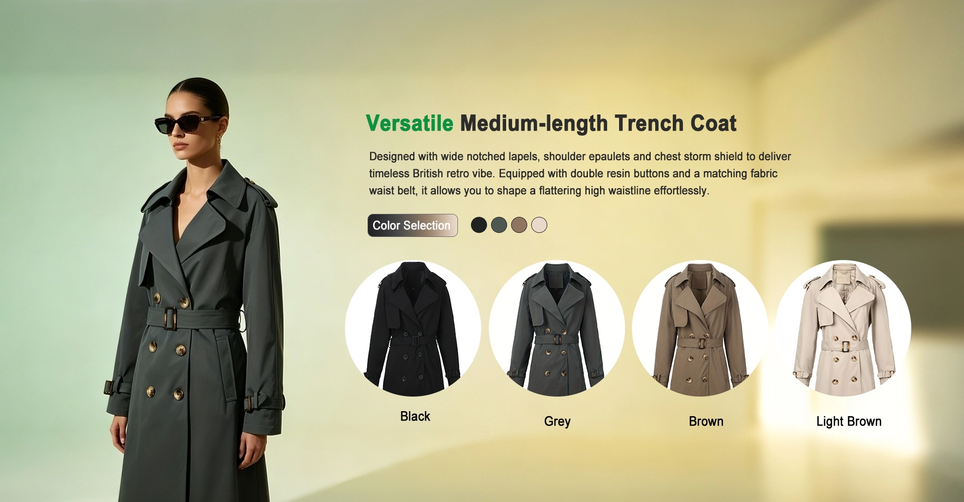 Kínai Női Trench Coat gyár